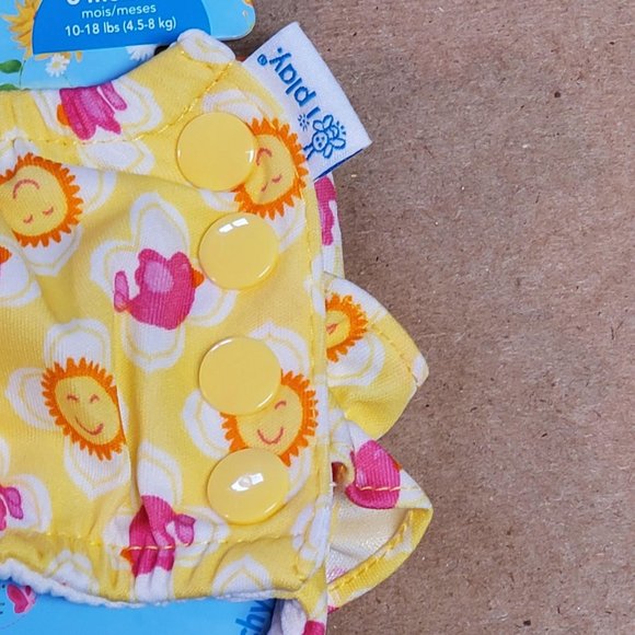 I-Play Swimsuit Diaper 6 Months Yellow - Picture 5 of 5